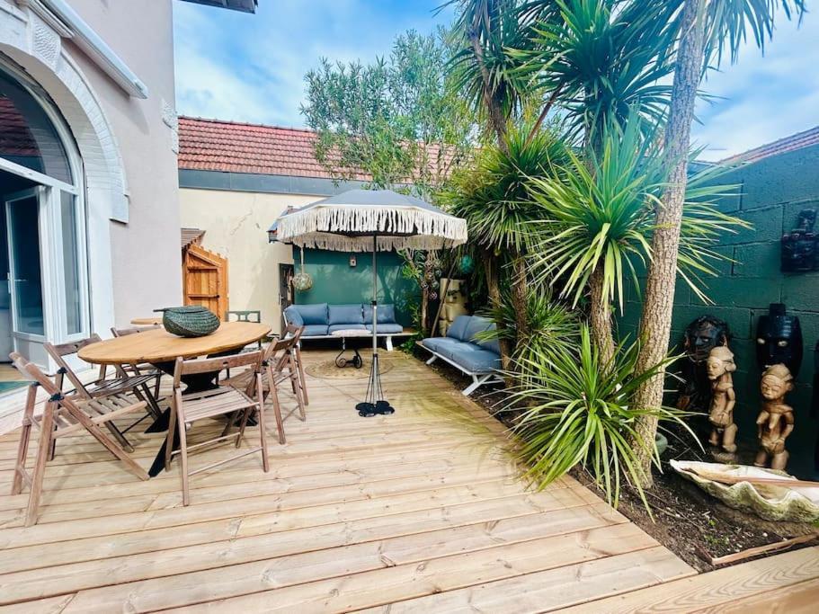 Villa8Pers 3'Piedplage Pleincentre Piscine Parking Arcachon Buitenkant foto